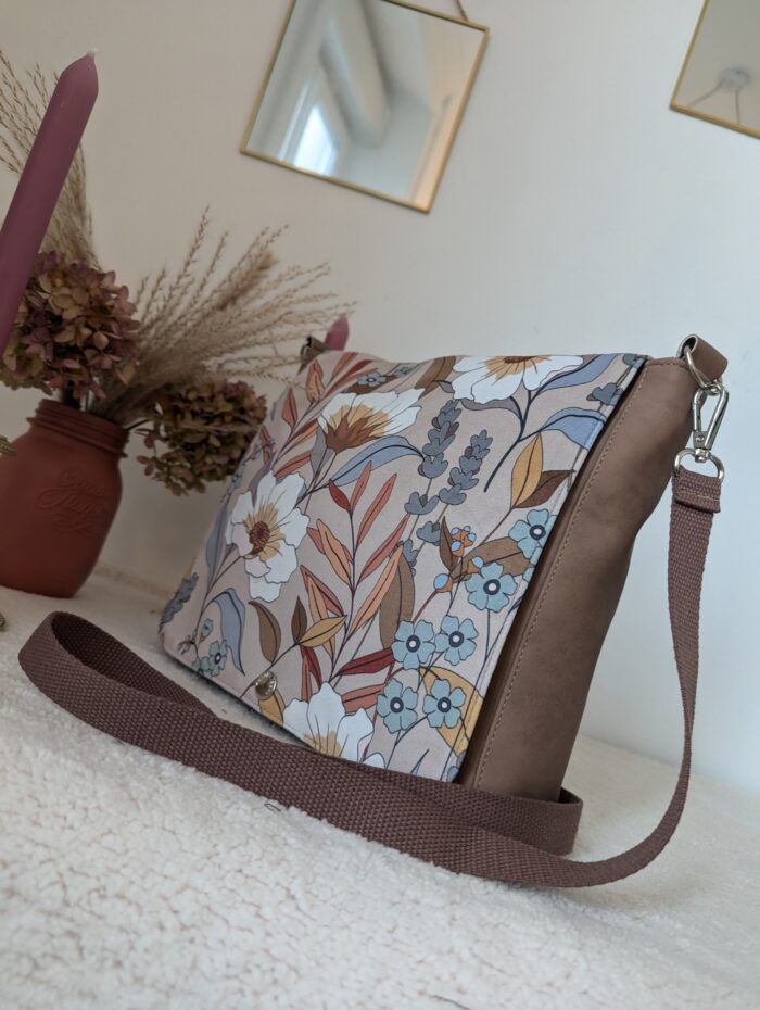 sac femme fleurs