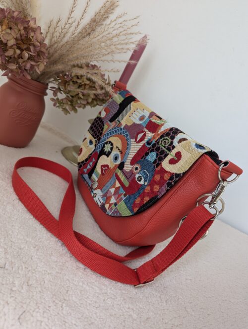 sac multicolore