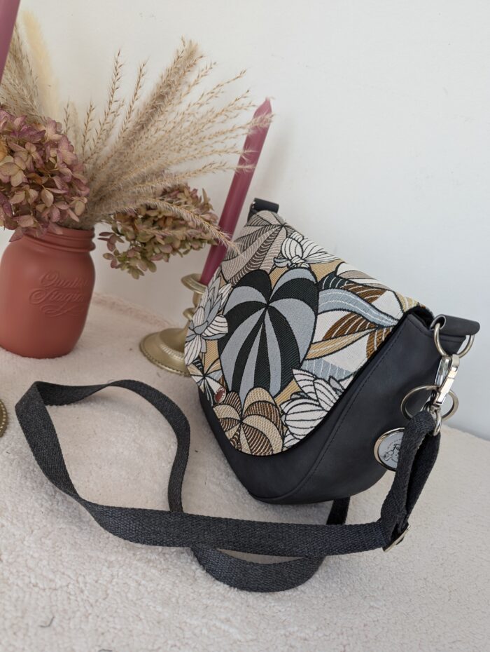 sac femme fleur