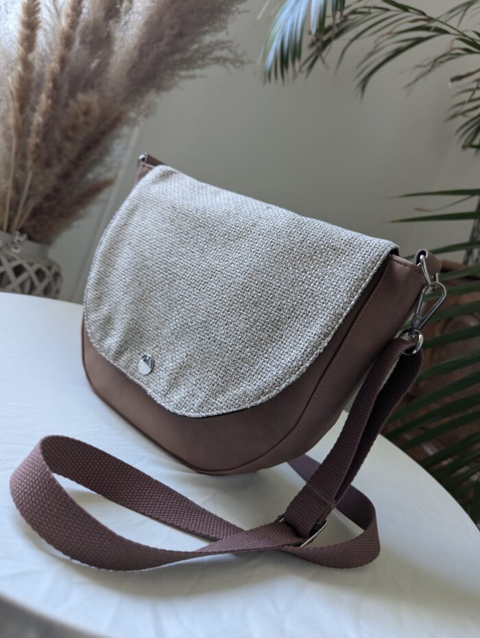 petit sac beige