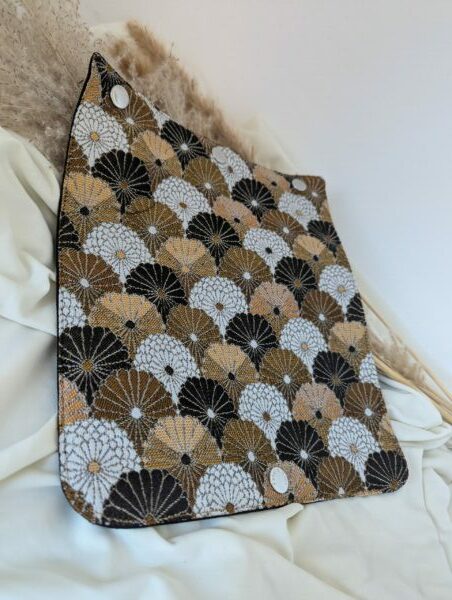 rabat sac interchangeable doré