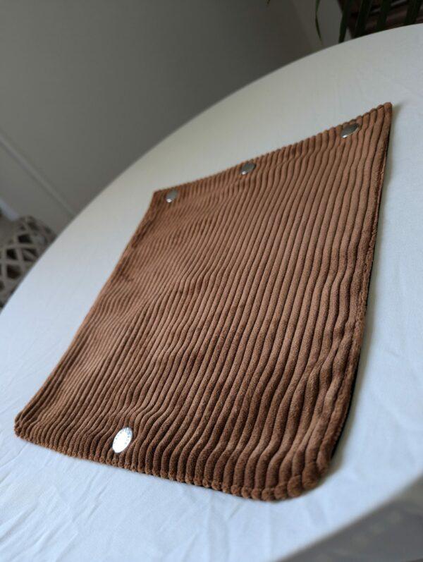 sac femme velours camel