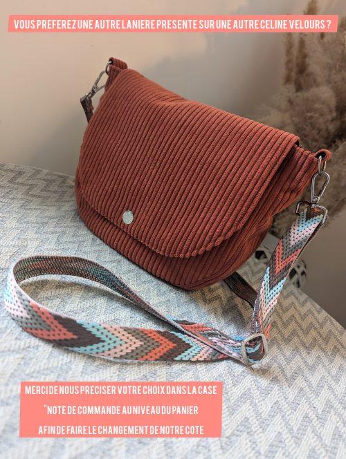 sac interchangeable velours