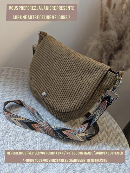 sac interchangeable velours