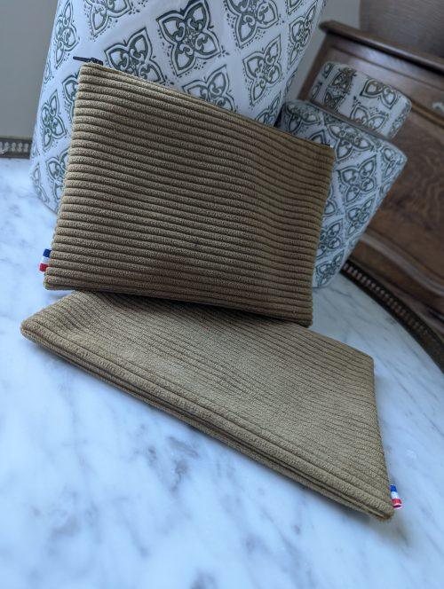pochette velours