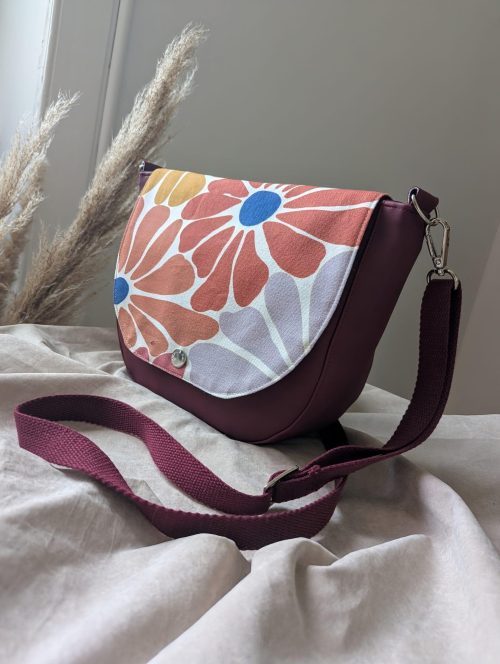 sac interchangeable fleur